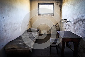 Prison Cell in Concentration Camp
