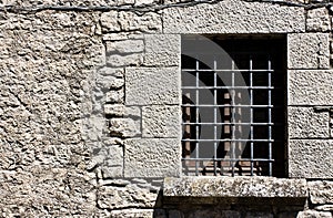 Prison cell window