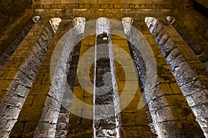 Prison of Dara Ancient City in Mardin, Turkey