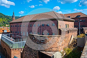 Prison Fauler Pelz in Heidelberg old town. Baden Wuerttemberg, Germany, Europe
