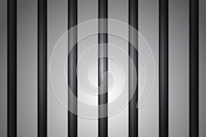 Prison Jail Bars Vector Illustration