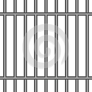 Prison metallic bars vector design illustration