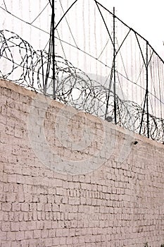 Prison's wall