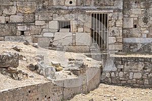 The prison of socrates in Athens Greece