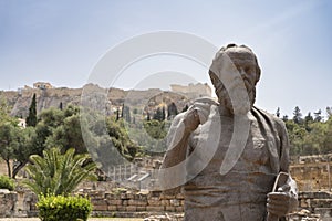 The prison of socrates in Athens Greece