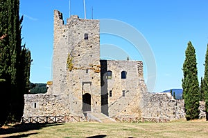 Prison tower of Romena Castle, Tuscany, Italy