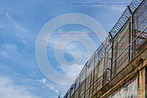 Prison wall photo