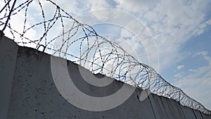 Prison wall background