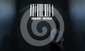 Prisoner bar code photo