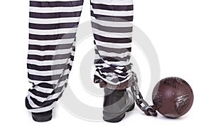 Prisoner's legs