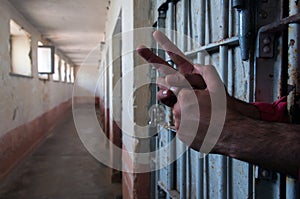 A prisoner in sinop prison photo