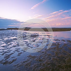 Pristine beach at Wellington Point, Brisbane