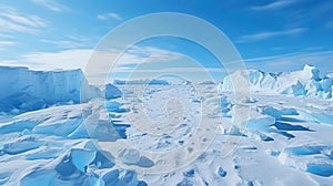 Pristine beauty of the Antarctic ice labyrinth