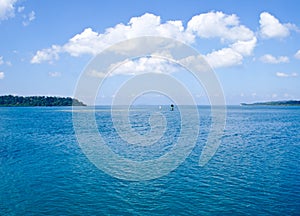 Pristine blue sea at Havelock Island