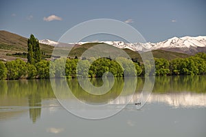 The pristine lake