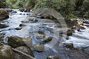 The pristine waters of the Savegre River. Costa Rica