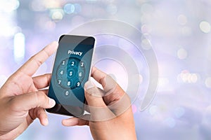 Privacy Access Identification Password Passcode and Privacy