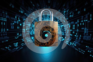Privacy code cyber password digital hacker protect technology secure network lock
