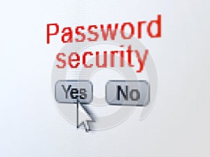Privacy concept: Password Security on digital