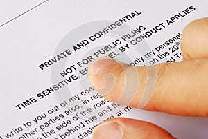 Privacy and confidential issues