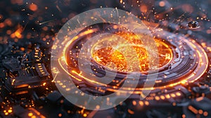 A neon shield protecting computer and cloud database system