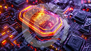 A neon shield protecting computer and cloud database system