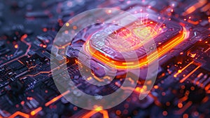 A neon shield protecting computer and cloud database system