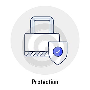 Privacy By Design GDPR Icon.