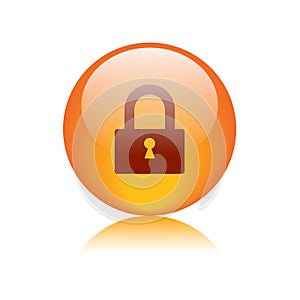Privacy icon web button