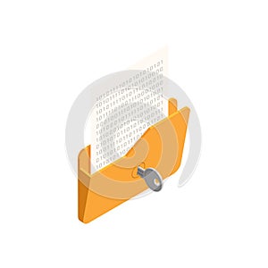 Privacy Isometric Icon