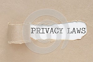 Privacy laws uncovered photo