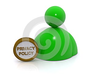 Privacy policy concept