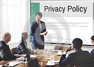 Privacy Policy Information Principle Strategy Rules Concept