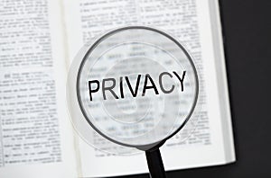 Privacy Search Magnifying Glass