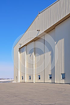 Private aircraft hanger