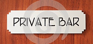 Private Bar