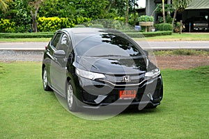 Private car, Honda Jazz.or Honda fit Photo at Trat, thailand.