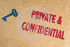 Private and Confidential