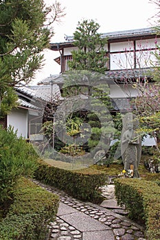 Private garden - Kyoto - Japan photo