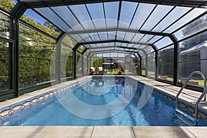 Private Heated Swimming Pool & Enclosure