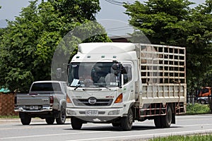 Private Hino Cargo Truck for elephant move