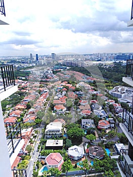 Private housing estate in Clementi