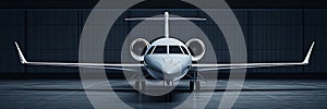 private jet, AI generated