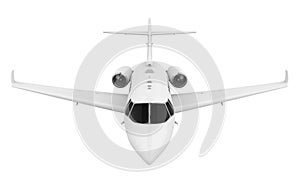 Private Jet Airplane Isolated