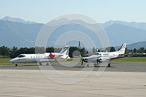 Private Jet and Turbo Prop