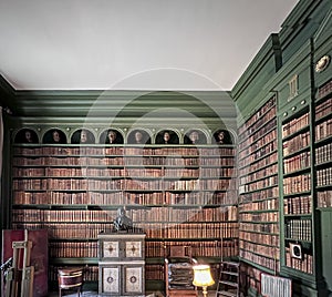 View of a Private Library