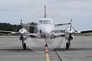 Private propeller airplane