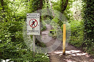 Private Property Sign