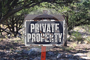 Private Property Sign