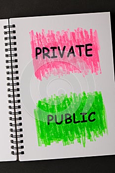 Private Public Concept